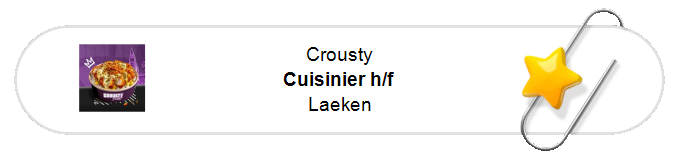 Nos annonces - Cuisinier - Laeken