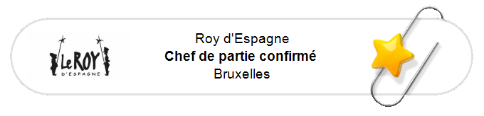 Nos annonces - Chef de partie confirmé - Bruxelles