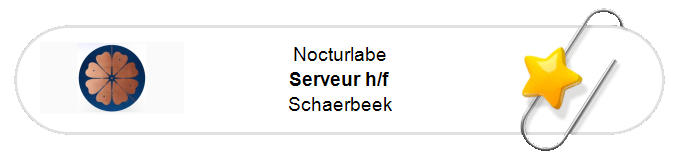Nos annonces - Serveur h/f - Schaerbeek