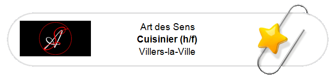 Nos annonces - Cuisinier (h/f) - Villers-la-Ville