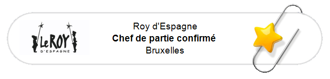 Nos annonces - Chef de partie confirmé - Bruxelles