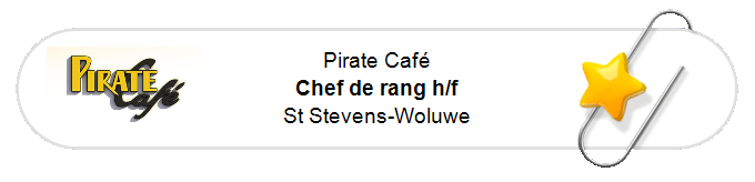 Nos annonces - Chef de rang h/f - St Stevens-Woluwe